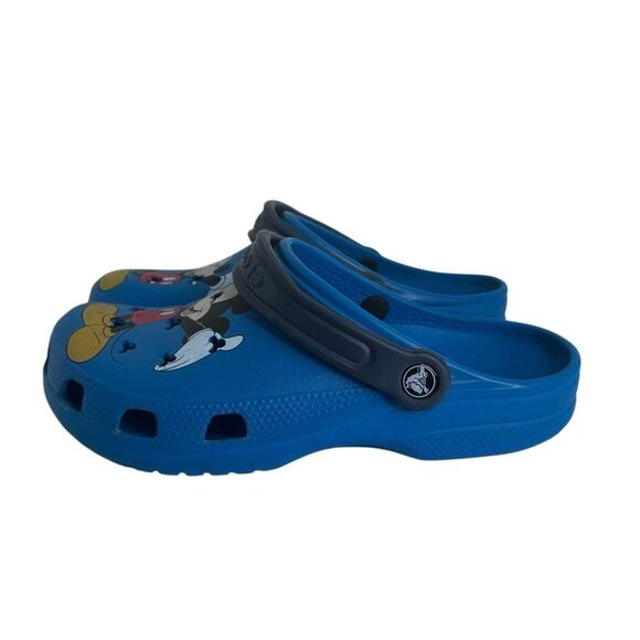Crocs x Disney Mickey Mouse Classic Clogs Unisex Women’s Sz 9/Men’s Sz 7 Blue - Picture 11 of 14